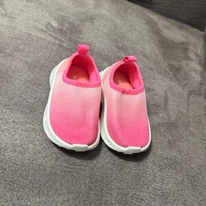 Kids Pink Slip-On Shoes